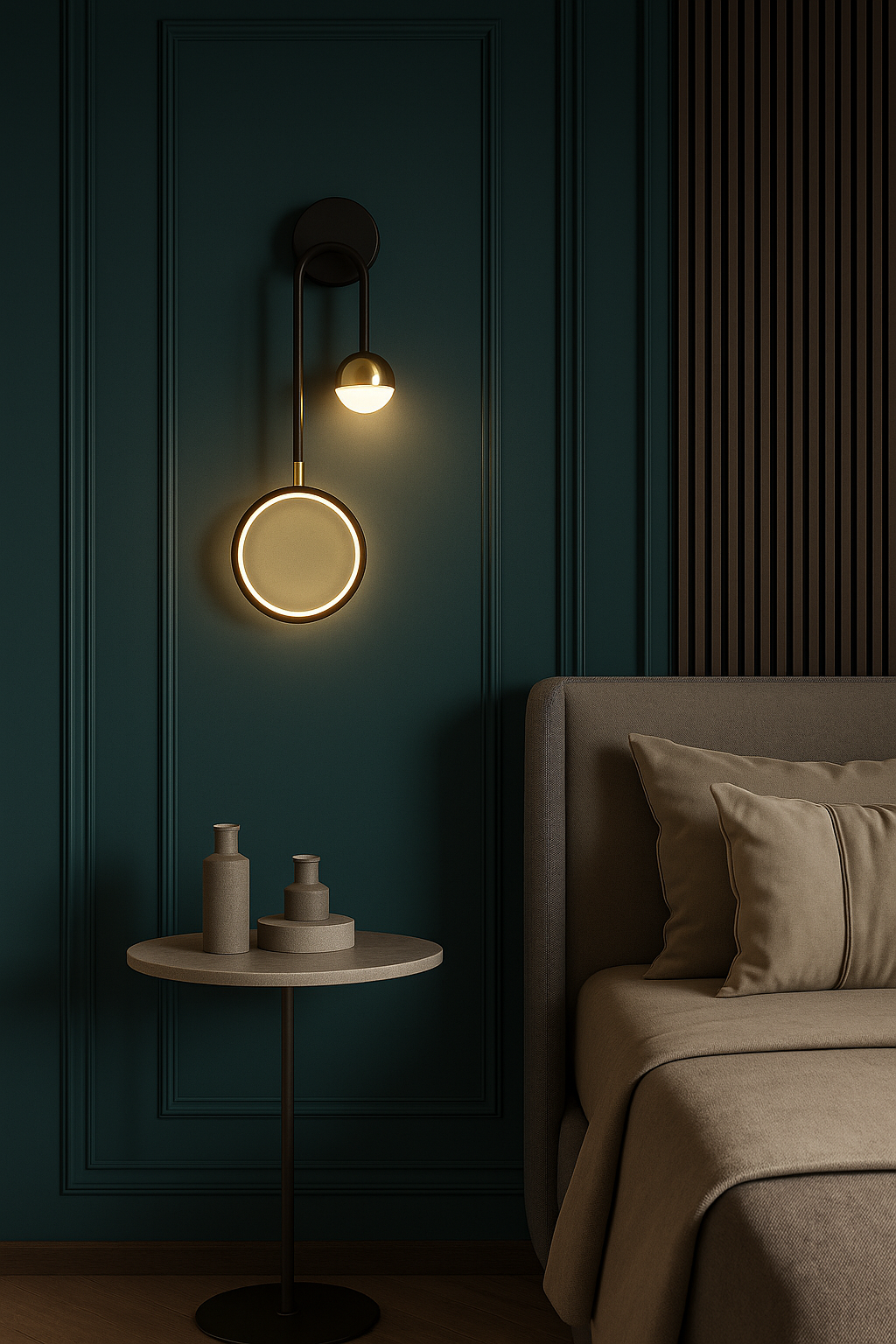 Contemporary Malibu Sconce - Luxury Wall Light