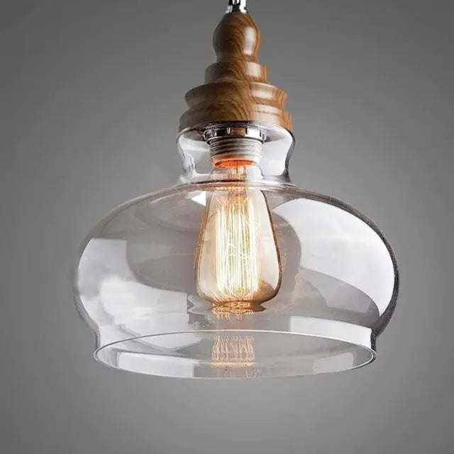 Rustic Glass Pendant - Nordic Luxury Lighting