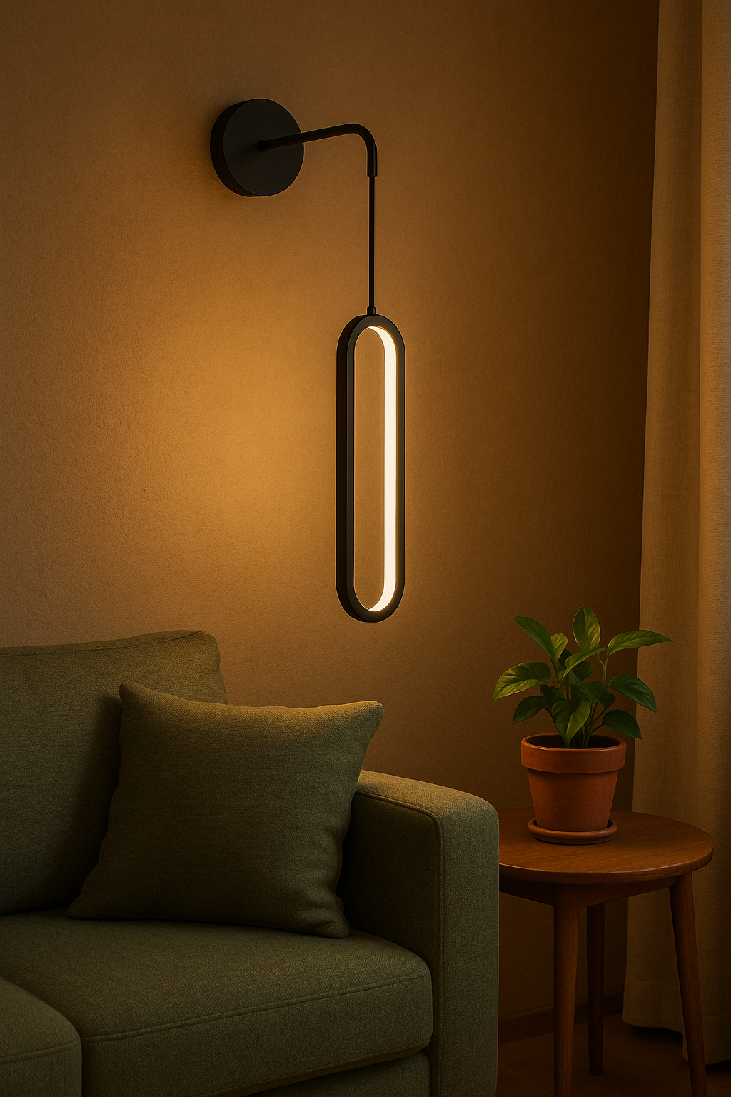 Modern Wall Sconce - Minimalist Bedside Lighting