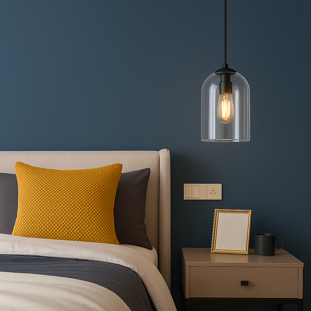 Minimalist Glass Pendant Light