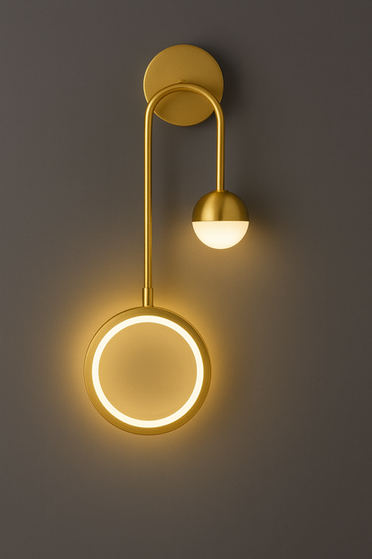 Contemporary Malibu Sconce - Luxury Wall Light