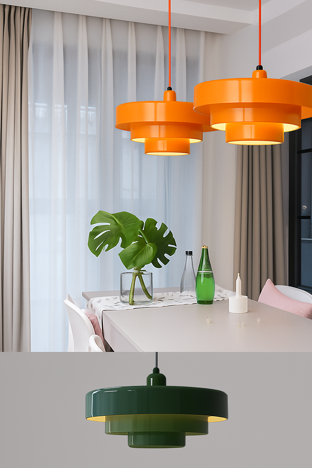 Designer Macaron Lamp - Contemporary Pendant Lighting
