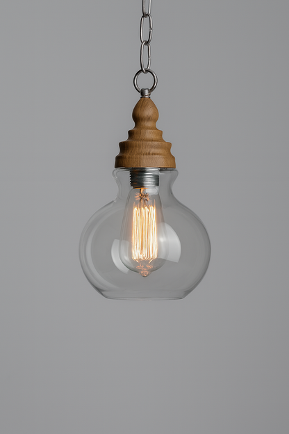 Rustic Glass Pendant - Nordic Luxury Lighting