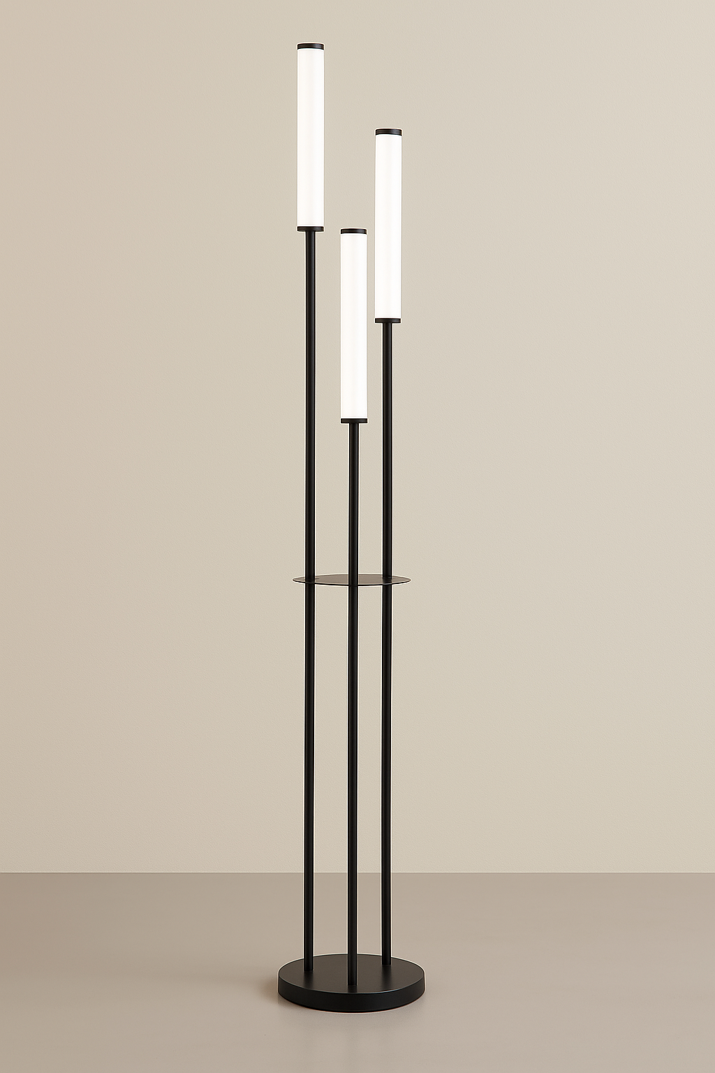 Modern LED Floor Lamp - Minimalist Acrylic Designer Light