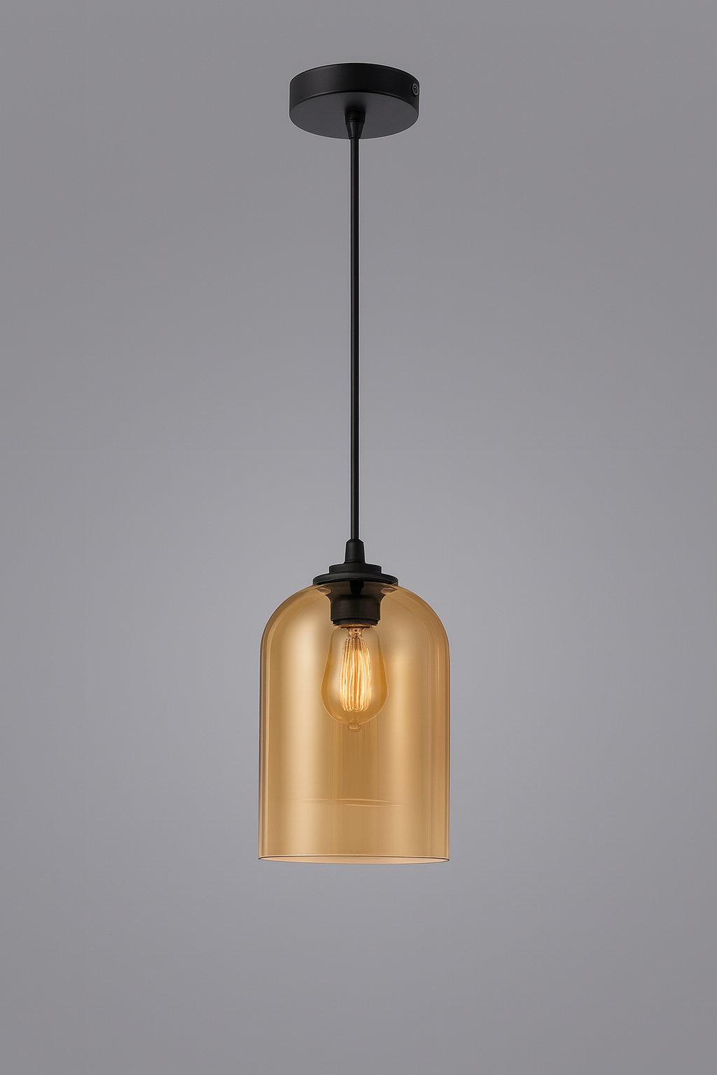 Minimalist Glass Pendant Light