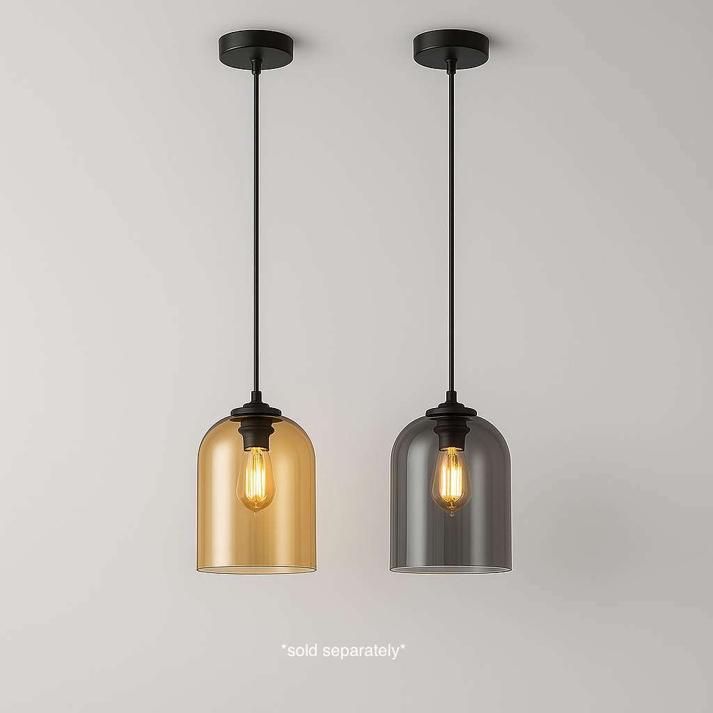 Minimalist Glass Pendant Light
