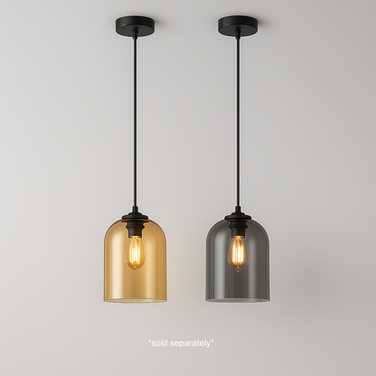 Minimalist Glass Pendant Light