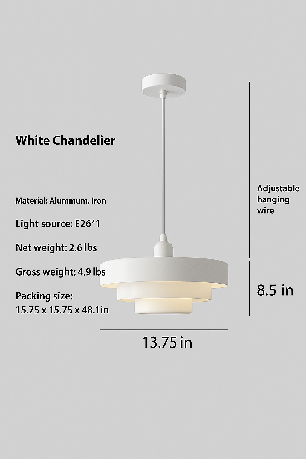 Designer Macaron Lamp - Contemporary Pendant Lighting