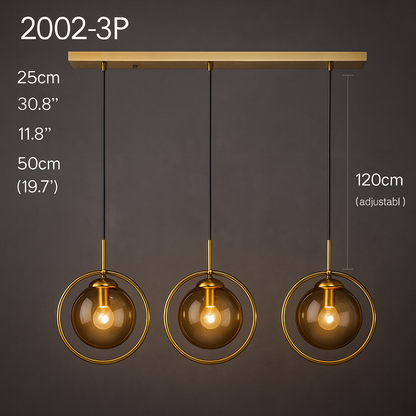 Nordic Modern Glass Pendant Light