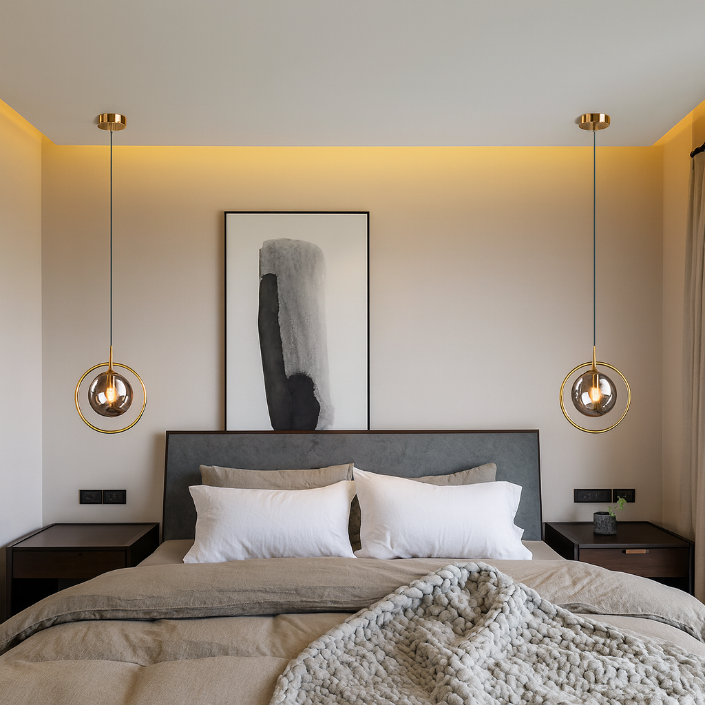 Nordic Modern Glass Pendant Light