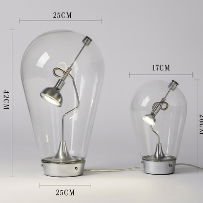 Art Glass Lamp - Modern Minimalist Designer Light
