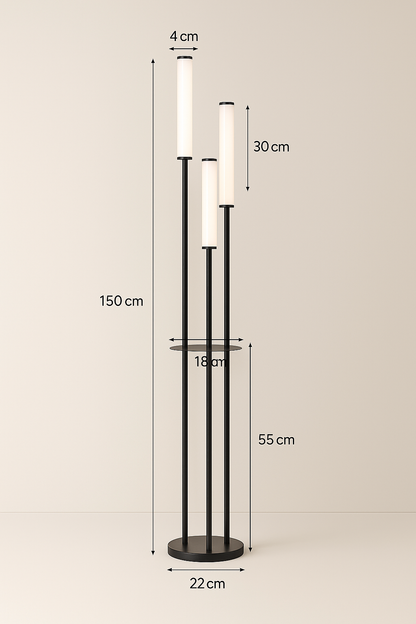 Modern LED Floor Lamp - Minimalist Acrylic Designer Light