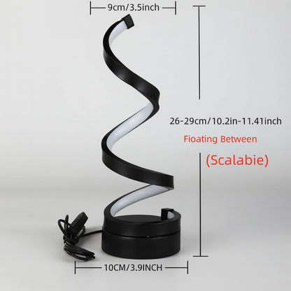 Modern Circle Bedside Lamp - Minimalist Table Light