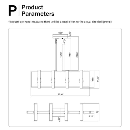 Rustic Kitchen Pendant Light - Designer Island Lighting