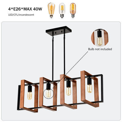 Rustic Kitchen Pendant Light - Designer Island Lighting