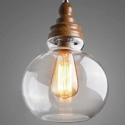 Rustic Glass Pendant - Nordic Luxury Lighting