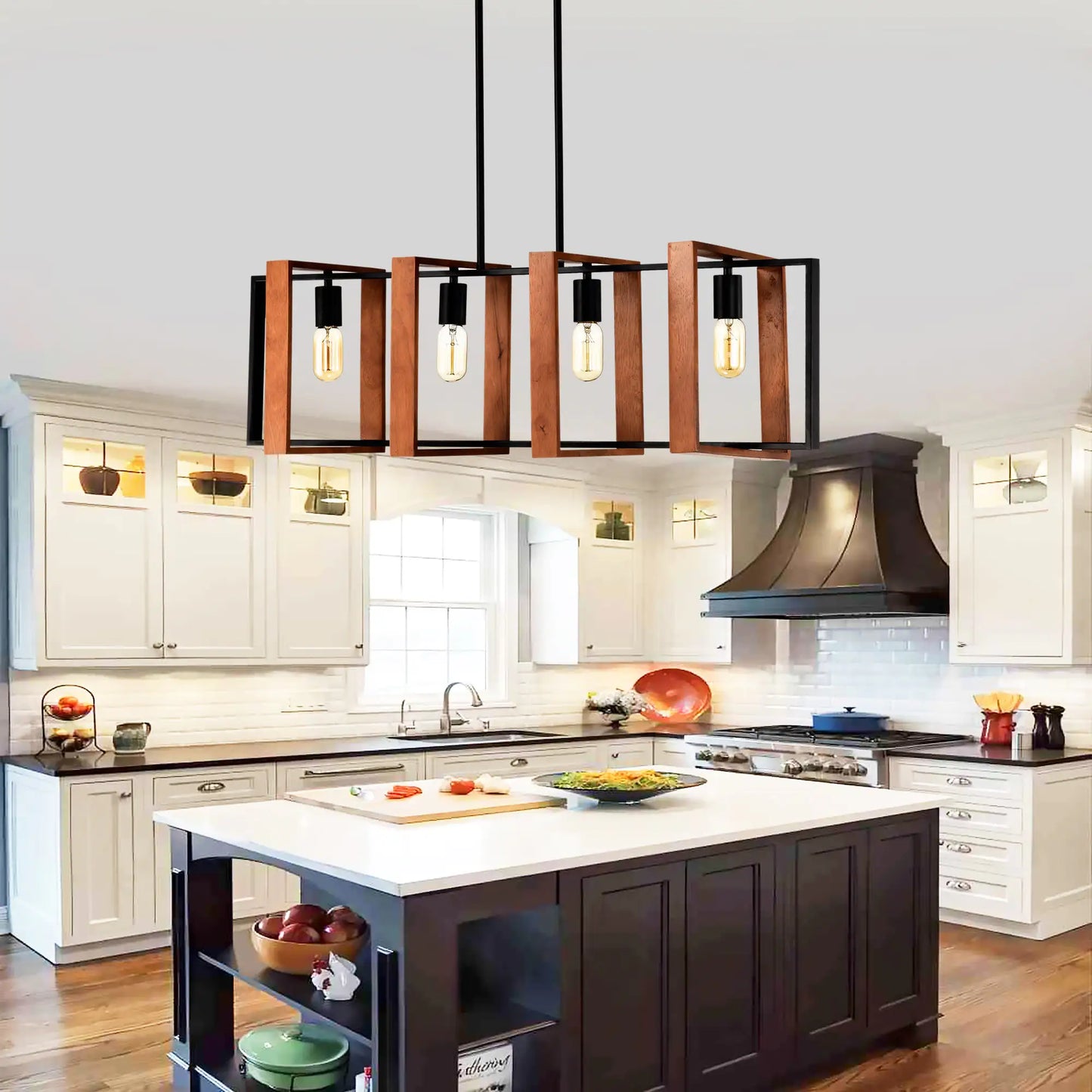 Rustic Kitchen Pendant Light - Designer Island Lighting